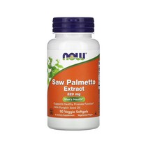 NowFood 나우푸드 쏘팔메토 추출물 남성 건강 320mg 베지 캡슐 90정