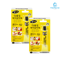 다용도 가죽 목재 유리 종이 쇠 금속 섬유 강력 접착제 본드, 2팩