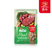 하림펫푸드 더리얼 밀 그레인프리 소고기 60g, 단품없음, 선택완료, 선택완료