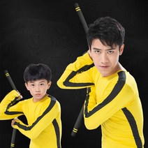 톡톡창고 스폰지 쌍절곤 어린이 연습용 안전한 무술, 2.노랑28cm, 1개