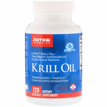 Jarrow Formulas 자로우 포뮬러스 크릴오일 오메가3 아스타잔틴 120소프트젤