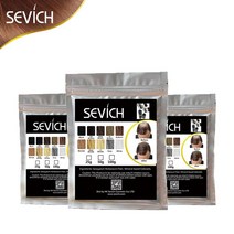 sevich 흑채리필 100g 블랙 순간증모제 흑채 브이업, 04.흑채9흑갈색)12g