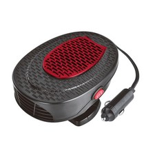 화장실 온풍기 범제거 에어 히터 김서림 12V 가정 따뜻 팬 성에, 01 빨간