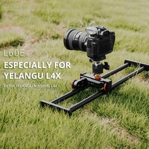 디지털 카메라 전동 슬라이더 촬영 보조 용품 레일 호환용 yelangu l60e car electric track 슬라이딩 레일 알루미늄 합금 휴대 전화 촬영 슬라이더 비디오, 한개옵션0