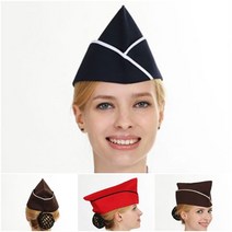 모자 두건 헬로 식당 위생 주방 요리사 스카프 베레모, 네이비