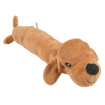 강아지 고양이 애견 장난감 인형 끽끽 소리가 나는 애완견 장난감 대형 개 위한 씹는 소리 강아지 큰 물건 장난감애완 동물 제품 184aEA2e4, 03 YELLOW, Length 34cm