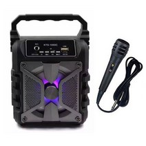 블루투스앰프 휴대용 포터블 행사용스피커 마이크포함 kts1050c