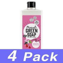 Marcels Green Soap 다목적 세정제 파출리 크랜베리 Allzweckreiniger Patschuli 750Ml 4개
