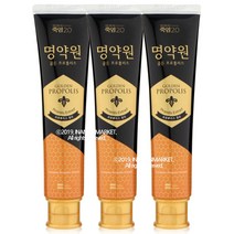 죽염치약 죽염 명약원 골든 프로폴리스 치약120gx3개, 1세트