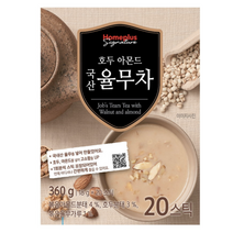 홈플러스시그니처 호두 아몬드 국산 율무차 20T(360g) 1개