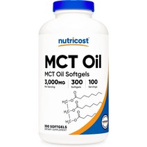 뉴트리코스트 MCT오일 소프트젤 1000mg, 100인분 (1팩)