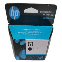 HP 정품잉크 Deskjet 1010 검정 (NO.61), 1개