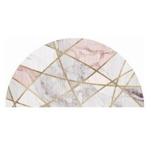 북유럽풍 반원 러그 현관 부엌 주방 화장실 반달 카페트 매트 출입구