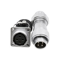 WEIPU WF20 TE   Z 수 플러그 암 소켓 방수 전원 커넥터 M20 2 3 4 5 6 7 89 12 핀 오토바이 스쿠터 전기, 03 4pin set