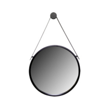 스트랩거울 원형거울 인테리어거울 욕실거울 화장대거울, 1. 블랙