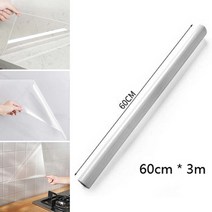 온장고 음료온장고60*300cm 투명한 부엌 벽 스티커 기름 증거 각자 접착 성 도와 보호, 한개옵션0