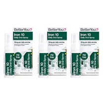 BetterYou 베터유 아이언 철분 10mg 25ml 3팩