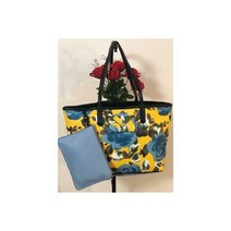 새 상품 MARC by 마크제이콥스 Marc Jacobs 메트로폴리토트 플로럴 프린터 토트 백 옐로우 자켓 레더 크로스백