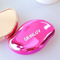 스킨럽 SKINLUV 풋파일 발각질제거기 세척가능, 1개, 레드 + 눈섭칼 3종