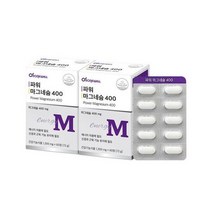 로니웰 파워 마그네슘 400, 72g × 60정 × 2개