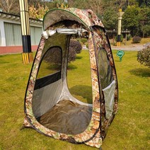 민물 1인용 낚시 텐트 낚시용 소형 방수 방풍, 03.120x120x170cm 이중 모기장