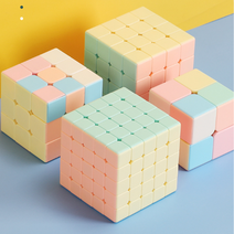 매직큐브 2x2 3x3 4x4 5x5 파스텔 큐브 / 파스텔큐브 5개이상 구매시 마론 8색펜 1개 증정, 3x3 큐브
