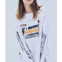 꼼파뇨 CPGN STUDIO HANABI RACING 롱슬리브 화이트