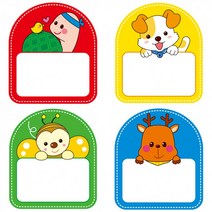 스펀지명찰 4종, 03 꿀벌 초록