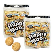 해피무 버터 향 쿠키 과자 40입x2봉, 2개, 480g