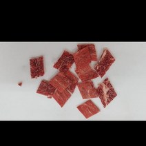 육우 정육목심 1KG 2x2x0.2CM 3등급 볶음용 식자재 장보기, 단품, 단품