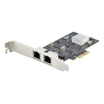 스타테크 StarTech. com 4포트 2.5Gbps NBASE-T PCIe 네트워크 카드 인텔 I225-V 쿼드 포트 컴퓨터 멀티 기가비트 NIC PCI 익스프레스 서버, 2 Port_2.5G