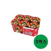 오뚜기 열라면 소컵 62g 6입 3박스 257571