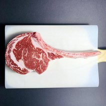 [고기선생] 토마호크 토마호크스테이크 350g~1000g 블랙앵거스 초이스등급 구이용 가정용 캠핑용 바베큐용 에어프라이어용 미국산, 1개, 550g ~ 600g
