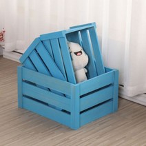 우드 공간 박스 원목 칼라 보물함 미니 약장 세탁실 틈새 수납장 서랍장 빈티지 상자, L사이즈 40x30x20cm, W