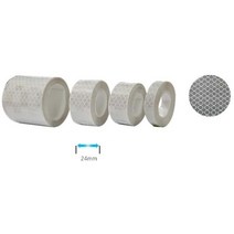 3M 야간 오토바이 범퍼 후방 반사테이프 24mm 경운기 교통안전 자동차 시선