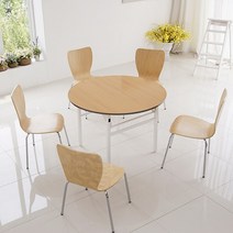 무인도 1000지름 접이식 원탁 원형테이블 접이식식탁, 자연무늬