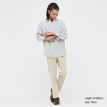 유니클로 감탄팬츠2WAY스트레치·코튼라이크다리길이 85cm