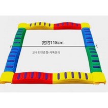 감각 통합 발 촉각 균형 보드 징검다리 교구 어린이 유아 체육 실내 완구 장난감, 3. 마카롱 8 스트레이트 4 부두