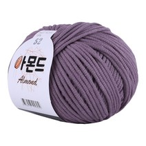 마마니트 아몬드실 10+1 / 아몬드뜨개실 / 아몬드털실, 52 인디고퍼플
