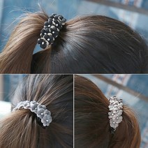 142_아리아 꽃 헤어핀 머리핀