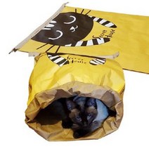 숨숨집 하우스 고양이 터널 바스락 캣 페이퍼 집, 고양이 페이퍼 하우스 바스락 터널 숨숨집 캣 집