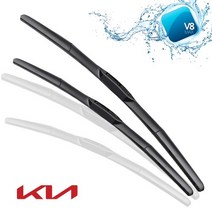 기아 쏘울 1세대 ( AM :08년~13년10월 ) 전면 와이퍼 세트 하이브리드 튜온 스포츠테칼 플라워데칼 V8MAX 브이팔맥스