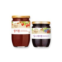 복음자리 딸기잼500g+5가지베리잼350g, 1세트