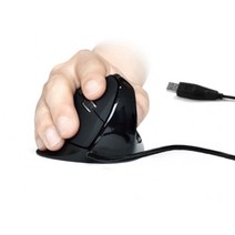디자인 사무용 편한 버티칼 유선 무소음 마우스 / PC방 리니지 맥북 피시방, 유선 NV73-VMS10U