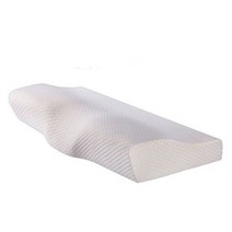 목에좋은경추베개 코골이방지베개 정형 외과 모양 메모리 베개, 01 white