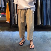 어썸블랑 누적3만장 핀턱 벌룬 밴딩 와이드팬츠 3color