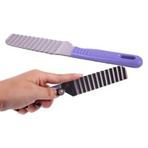 꼬미 무늬칼 크링클커터 두부 모양 감자 웨이브커터 물결 피클 묵칼