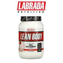 라브라다 린바디 프로틴 파우더 Lean Body 식사대용 단백질 쉐이크 딸기맛 1120g