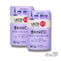종근당건강 락토핏 생유산균 슬림 가르시니아 다이어트 2통 HD 종근당 유산균, 종근당건강 락토핏 생유산균 슬림 60포 2박스