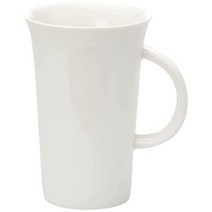 Maxwell & Williams 화이트 베이직 플레어 머그 라지 500ML, White_500ML